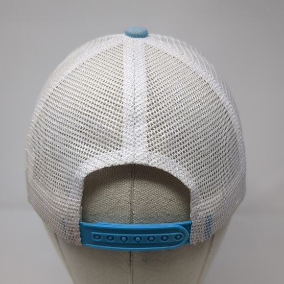 Chicago Dogs Snapback Trucker Hat Blue OS Adjustable Embroidered BWM Global - Picture 6 of 9